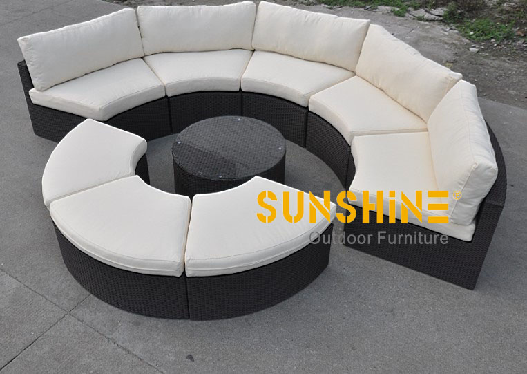 rattan sofa